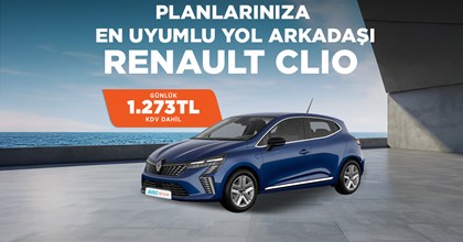 Planlarınıza En Uyumlu Yol Arkadaşı Renault Clio 